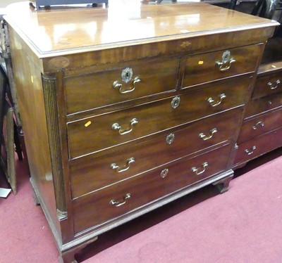 Lot 1227 - A 19th century mahogany and conch shell...