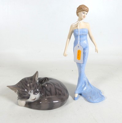 Lot 416 - A Royal Copenhagen porcelain figure of a...