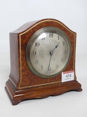 Lot 434 - An early 20th century French burr walnut...