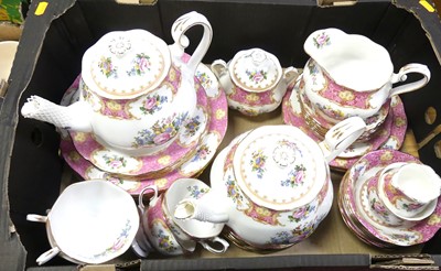 Lot 504 - A collection of Royal Albert Lady Carlisle tea...