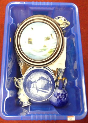 Lot 520 - A collection of ceramics, to include a pair of...