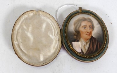 Lot 455 - English school (19th century) - head &...
