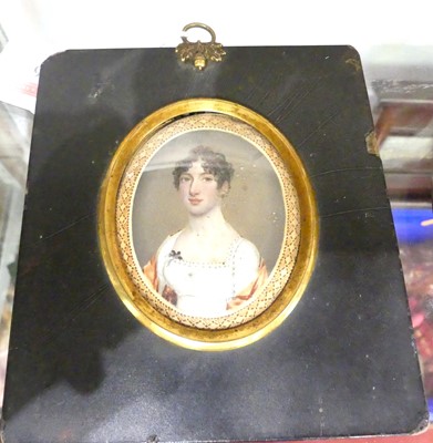 Lot 456 - English school (19th century) - head &...