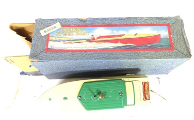 Lot 476 - A Hornby Racer One Speedboat, clockwork and...