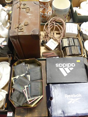 Lot 495 - A large collection of magic lantern slides, to...