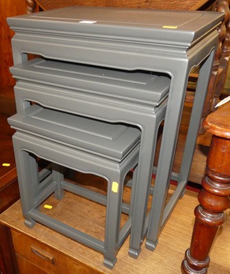 Lot 1286 - An Eastern contemporary hardwood and later...