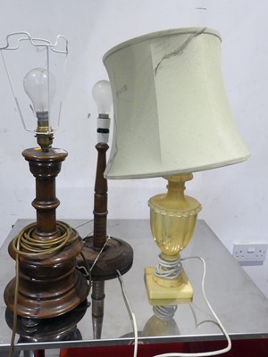Lot 545 - A collection of table lamps, to include a...