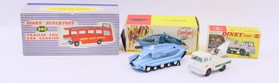 Lot 1566 - A Dinky Toys group of two diecasts to include...