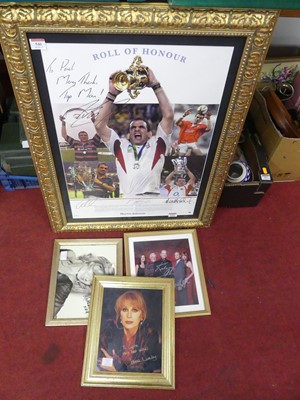 Lot 546 - A Martin Johnson Roll of Honour limited...