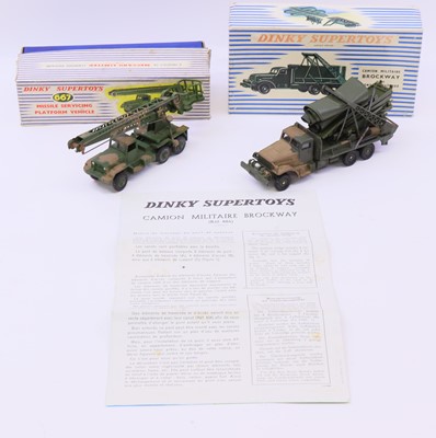 Lot 1567 - Dinky Toys - a group of two, including a...