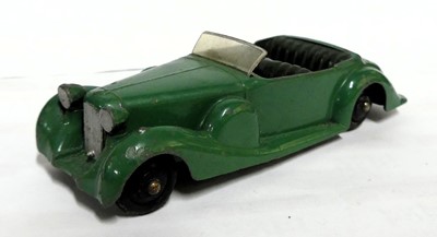 Lot 1569 - A Dinky Toys Lagonda 38C 1946 example with...