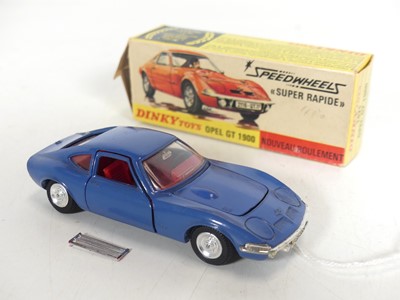 Lot 352 - A Dinky Toys Speedwheels Super Rapide Opel GT...