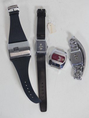 Lot 360 - A gent's wristwatch in the Art Deco style, the...