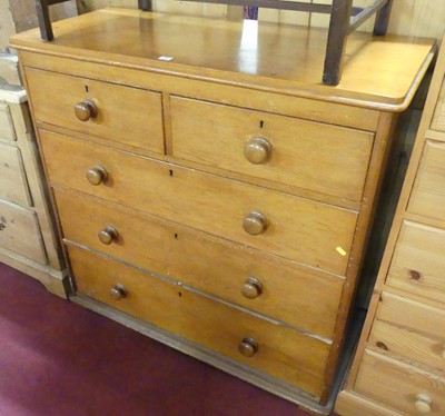 Lot 1383 - A late Victorian walnut round cornered chest...