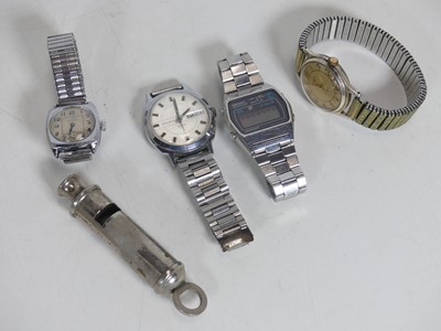 Lot 369 - A Dunhill ladies wristwatch having a signed...