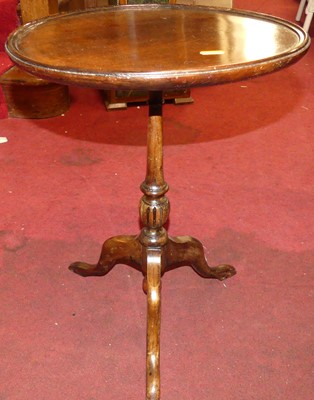 Lot 1405 - Two similar contemporary mahogany circular...