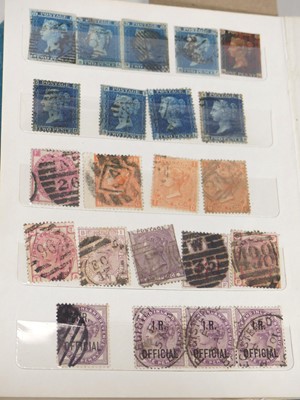 Lot 375 - Great Britain an album of stamps to include 1d...