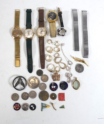 Lot 391 - A Mudu Doublematic gent's wristwatch having a...