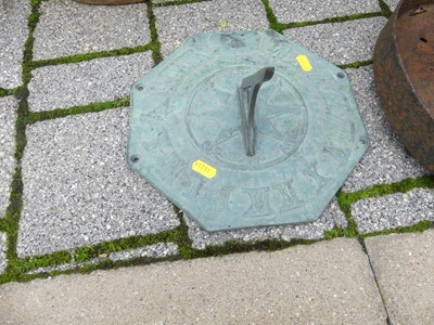 Lot 1447 - A cast iron boot scrape, together with a...