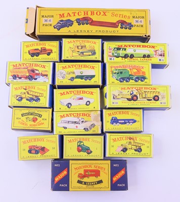 Lot 1579 - A good selection of original Empty Matchbox...