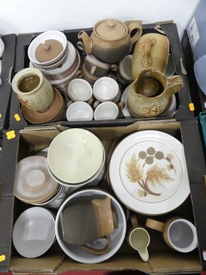 Lot 552 - Two boxes of Denby Cotswold stoneware...