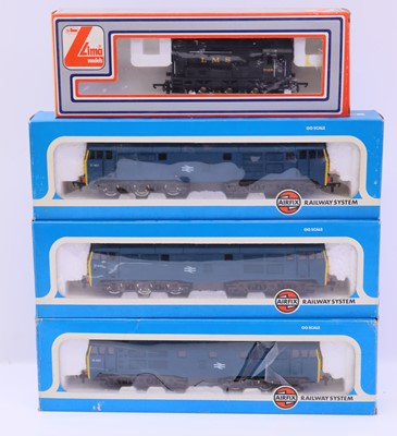 Lot 643 - Four 00 gauge locos to include a Lima Class 08...