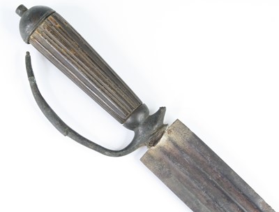 Lot 770 - A hunting sword, probably 17th century North...