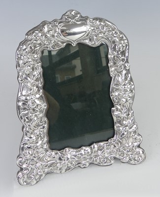 Lot 106 - A contemporary silver-clad easel photograph...