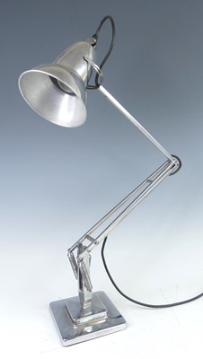 Lot 193 - Herbert Terry - a chromed metal anglepoise...