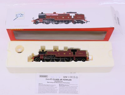 Lot 634 - A Hornby 00 gauge R2224 LMS Fowler 2-6-4 tank...