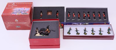 Lot 1635 - Britains Crimean War, Knights of Agincourt,...