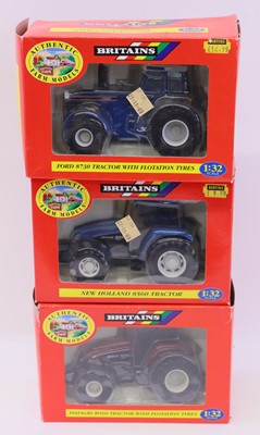Lot 1494 - Britains group of three, modern issue farming...