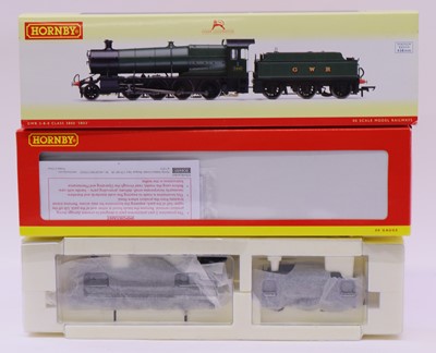 Lot 592 - A Hornby GWR 00 gauge Class 38xx in GWR...