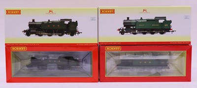 Lot 628 - Two Hornby 00 gauge GWR locos to include a...