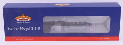 Lot 557 - A Bachmann 00 gauge Stanier Mogul 2-6-0 in LMS...