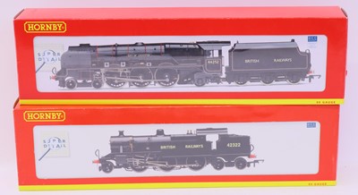 Lot 664 - Two Hornby 00 gauge locos, to include a 4-6-2...