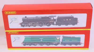 Lot 665 - Two Hornby 00 gauge locos to include an LMS...