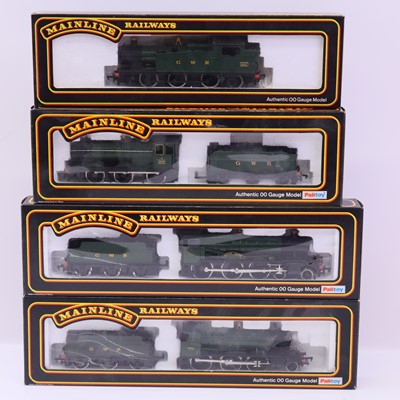 Lot 656 - Four Mainline 00 gauge locos to include a GWR...