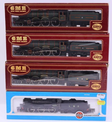 Lot 646 - Four Airfix 00 gauge locos to include a Castle...