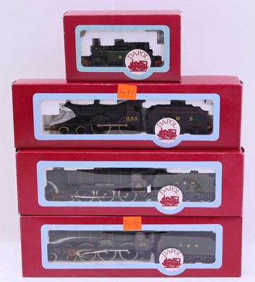 Lot 647 - Four Dapol 00 gauge locos to include a Terrier...