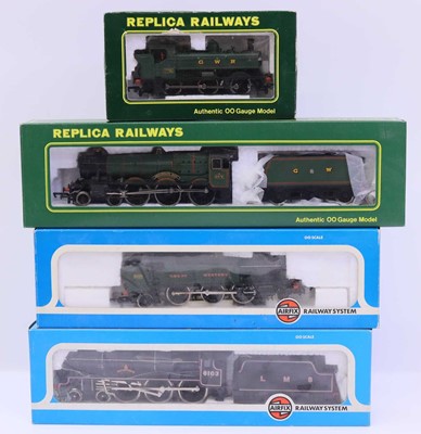 Lot 648 - Four 00 gauge locos to include a Replica...