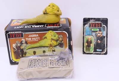 Lot 1700 - Kenner Star Wars group of 2 to include: Jabba...