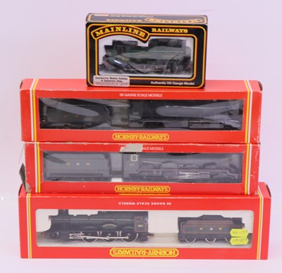 Lot 649 - Four 00 gauge locos to include a Mainline 57xx...