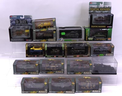 Lot 2107 - One tray of military-related 1/76 scale...