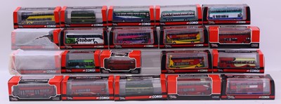 Lot 1980 - Twenty various boxed Corgi Original Omnibus...