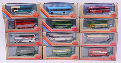 Lot 1983 - Collection of twelve various boxed EFE 1:76...