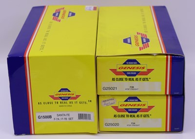 Lot 916 - Four Athearn Genesis HO gauge locos to include...