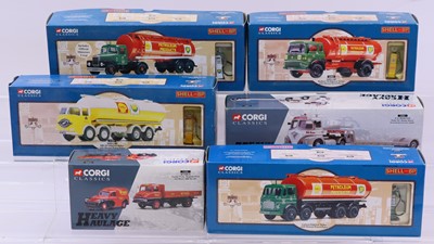 Lot 2024 - Corgi Classics Heavy Haulage and Shell BP...