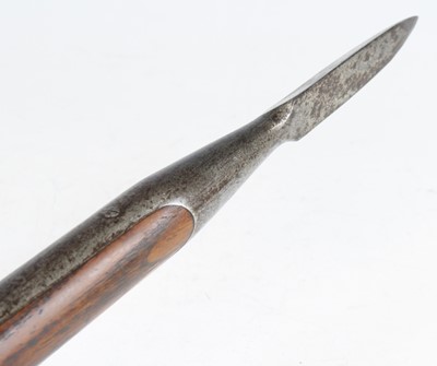 Lot 696 - A 19th century Royal Naval boarding pike,...