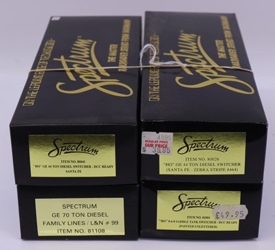 Lot 812 - Four Bachmann Spectrum HO gauge locos to...